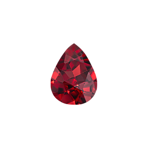Pear Shape Garnet - January Birthstones