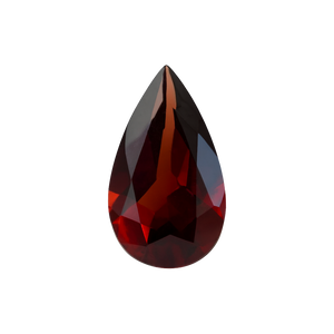 Pear Shape Garnet - January Birthstones