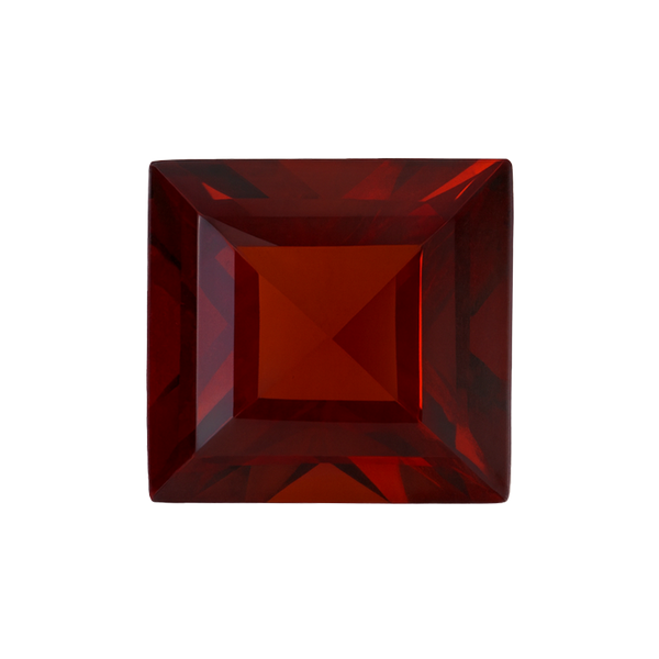 Square Garnet - January Birthstones