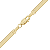 Finished Herringbone Bracelet in 14K Yellow Gold (1.50 mm - 3.00 mm)