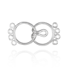 Toggles in Sterling Silver (35 x 16 mm - 34 x 18 mm)