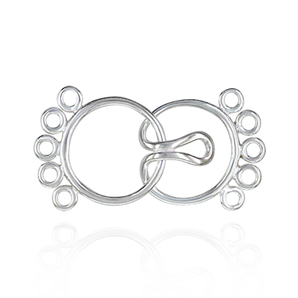 Toggles in Sterling Silver (35 x 16 mm - 34 x 18 mm)