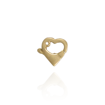 Heart Trigger Clasps (8 x 7.9 mm)