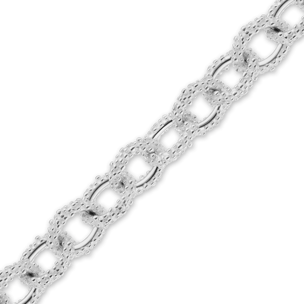 Bulk / Spooled Handmade Chain in Sterling Silver (13.20 mm)