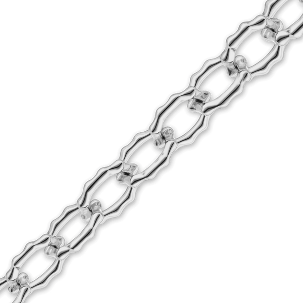 Bulk / Spooled Handmade Chain in Sterling Silver (13.30 mm)