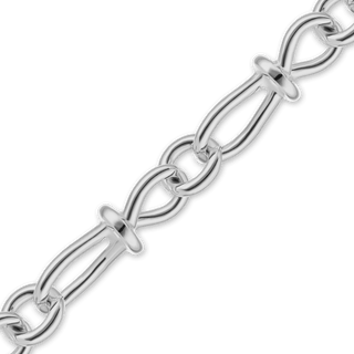 Bulk / Spooled Handmade Chain in Sterling Silver (6.30 mm)