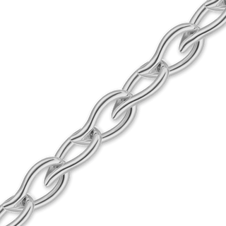 Bulk / Spooled Handmade Chain in Sterling Silver (9.50 mm)