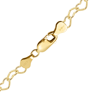 Finished Classic Heart Bracelet in 14K Gold-Filled (2.80 mm - 3.50 mm)