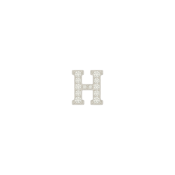 Small Initial Charm with Lab Grown Diamonds Finding in 14K Gold (.005 ct)