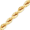 Bulk / Spooled Handmade Solid Rope Chain in 14K Gold-Filled (2.30 mm - 4.00 mm)