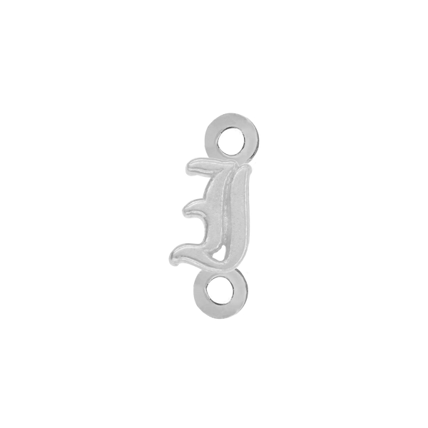 Old English Initials with 2 Jump Rings (4.25 mm)