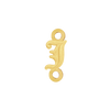 Old English Initials with 2 Jump Rings (4.25 mm)