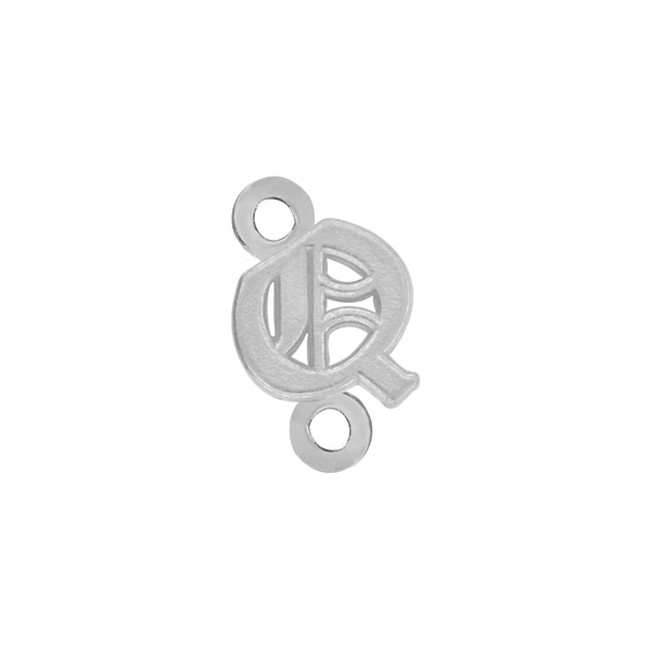 Old English Initials with 2 Jump Rings (4.25 mm)
