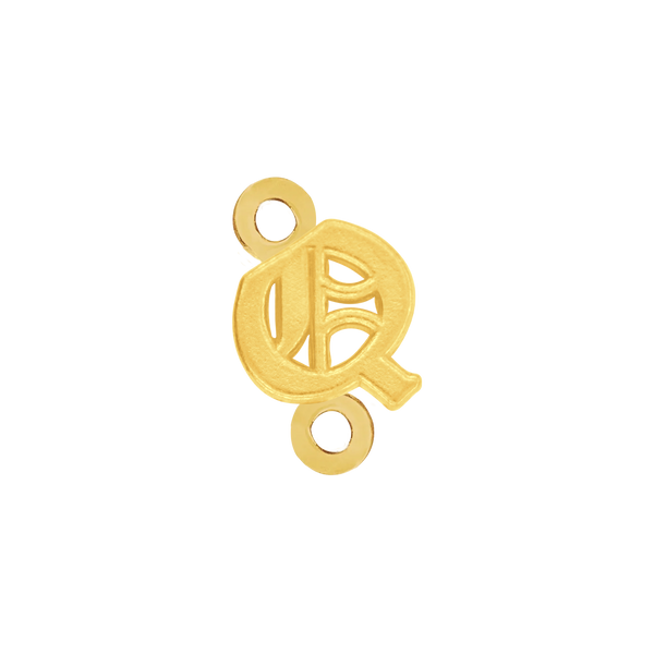 Old English Initials with 2 Jump Rings (4.25 mm)