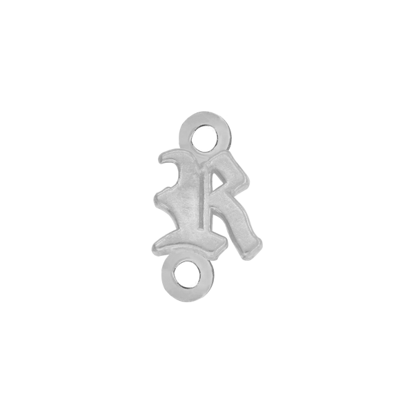 Old English Initials with 2 Jump Rings (4.25 mm)