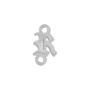 Old English Initials with 2 Jump Rings (4.25 mm)