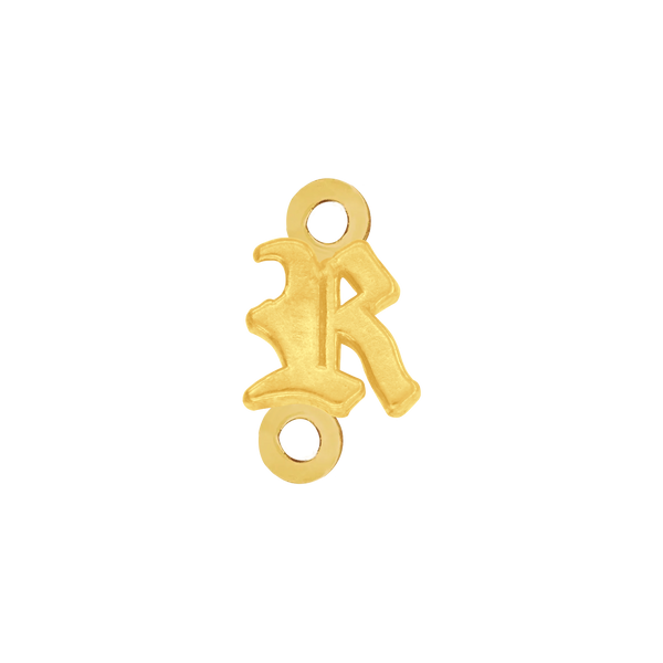 Old English Initials with 2 Jump Rings (4.25 mm)