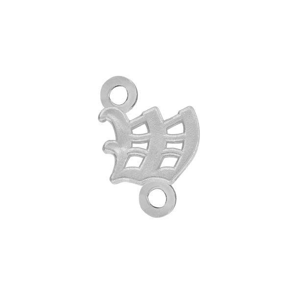 Old English Initials with 2 Jump Rings (4.25 mm)