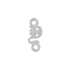 Old English Initials with 2 Jump Rings (4.25 mm)