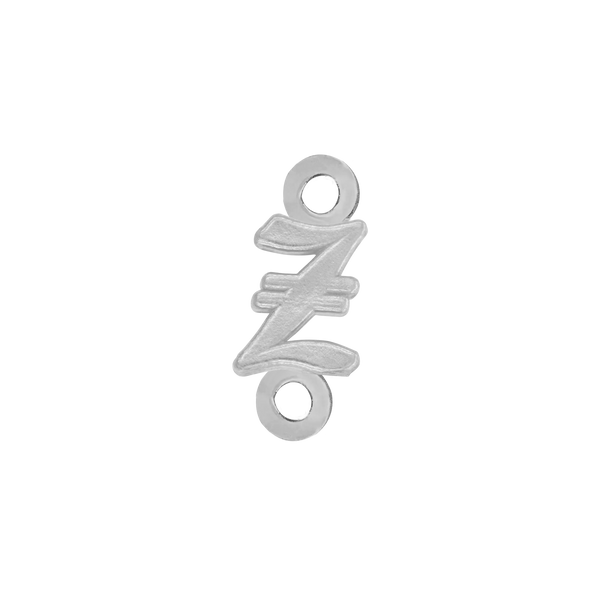 Old English Initials with 2 Jump Rings (4.25 mm)