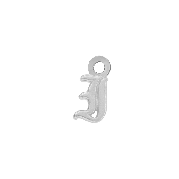 Old English Initials with 1 Jump Ring (4.25 mm)