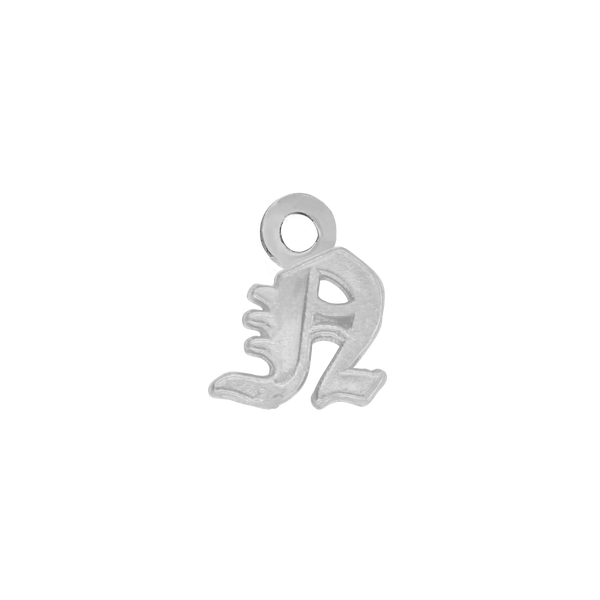 Old English Initials with 1 Jump Ring (4.25 mm)