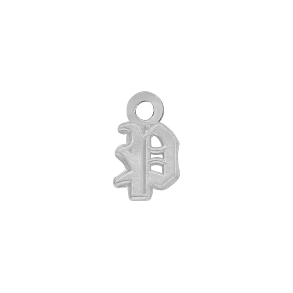 Old English Initials with 1 Jump Ring (4.25 mm)