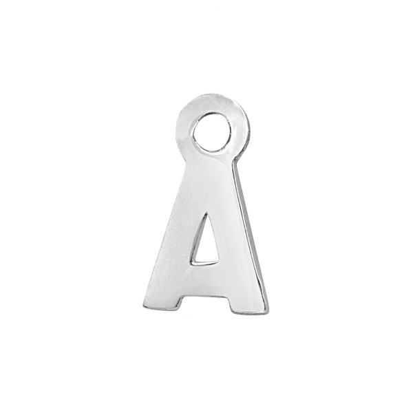 Block Initials with 1 Jump Ring (11 mm)