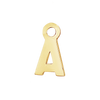 Block Initials with 1 Jump Ring (11 mm)