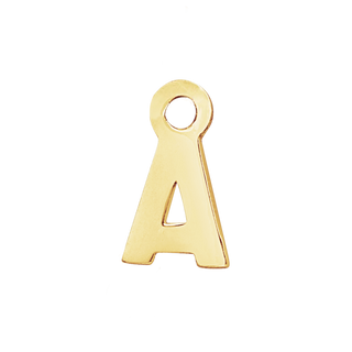 Block Initials with 1 Jump Ring (11 mm)