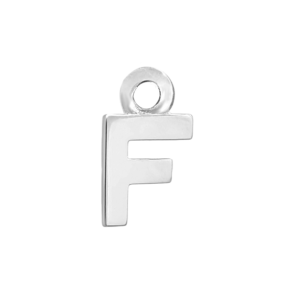 Block Initials with 1 Jump Ring (11 mm)