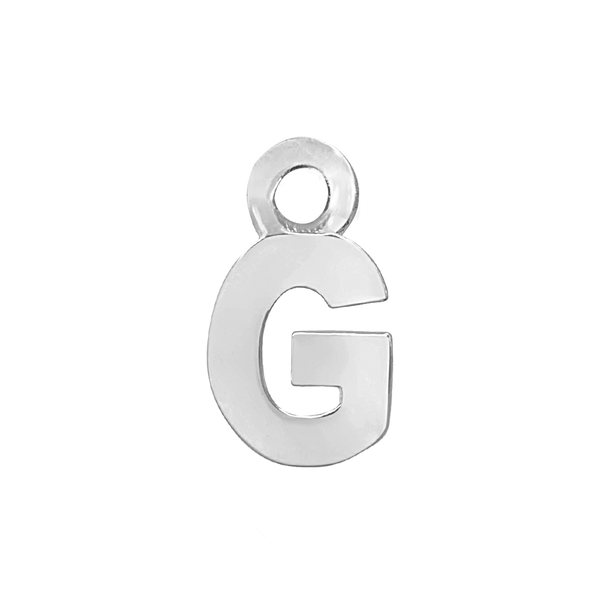 Block Initials with 1 Jump Ring (11 mm)