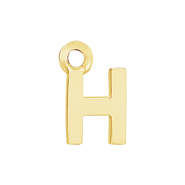 Block Initials with 1 Jump Ring (11 mm)