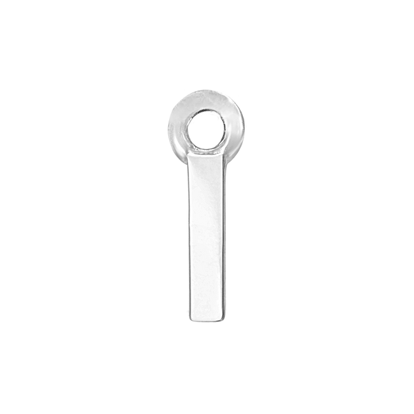 Block Initials with 1 Jump Ring (11 mm)