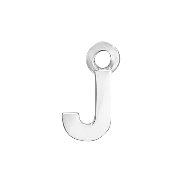 Block Initials with 1 Jump Ring (11 mm)