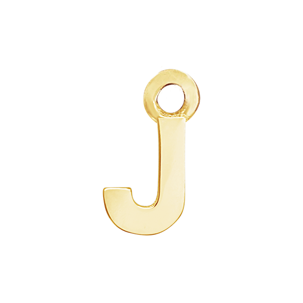 Block Initials with 1 Jump Ring (11 mm)
