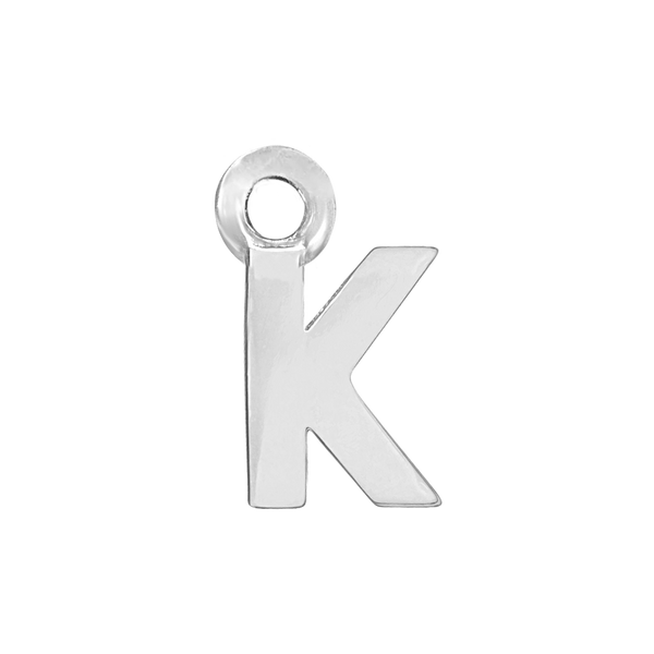 Block Initials with 1 Jump Ring (11 mm)