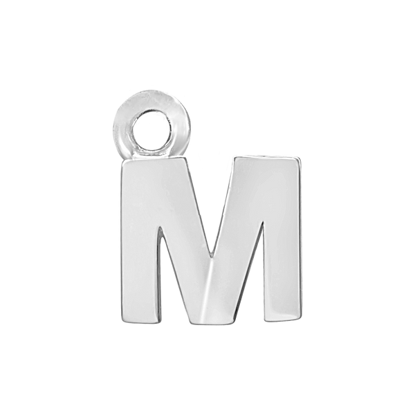 Block Initials with 1 Jump Ring (11 mm)