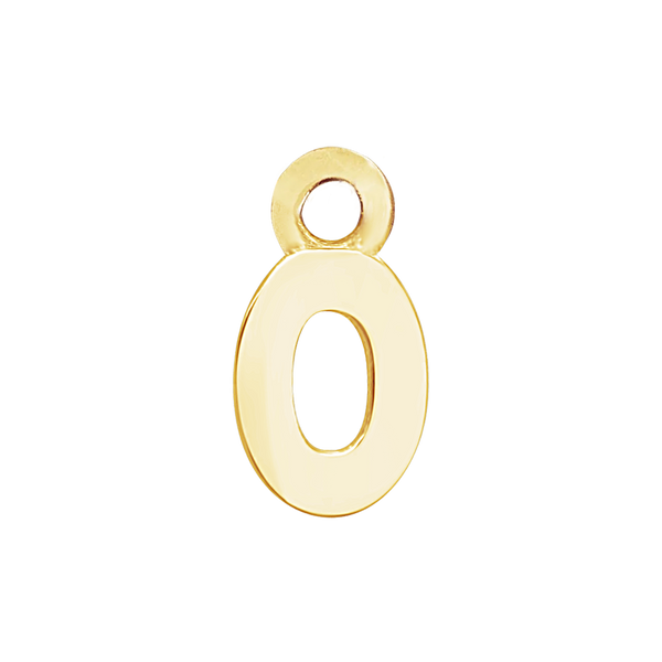 Block Initials with 1 Jump Ring (11 mm)