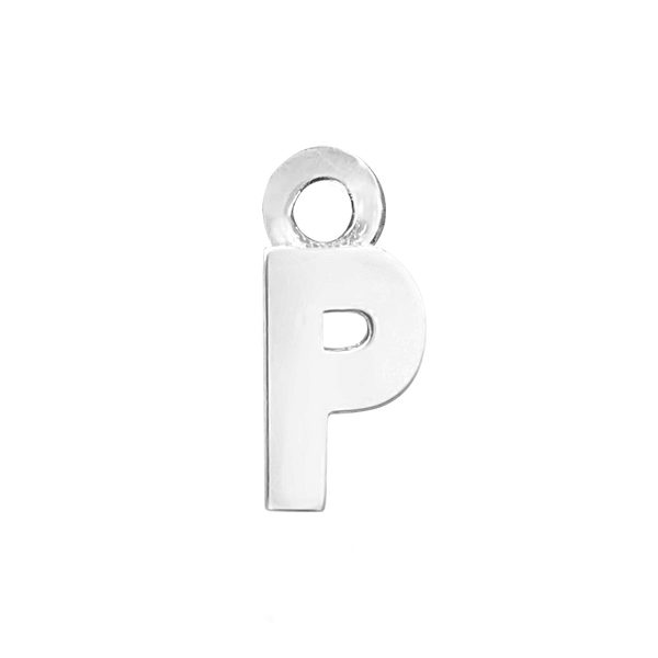 Block Initials with 1 Jump Ring (11 mm)