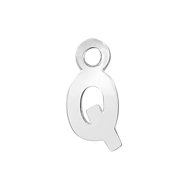 Block Initials with 1 Jump Ring (11 mm)