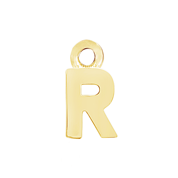 Block Initials with 1 Jump Ring (11 mm)