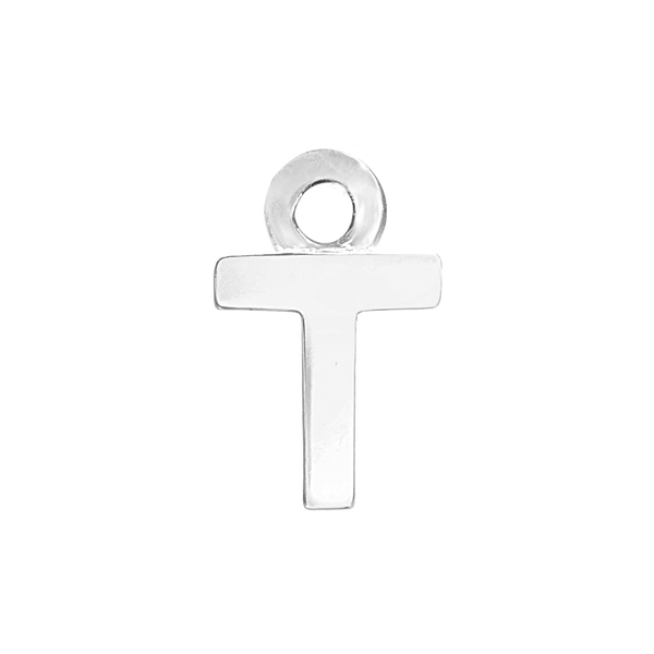 Block Initials with 1 Jump Ring (11 mm)