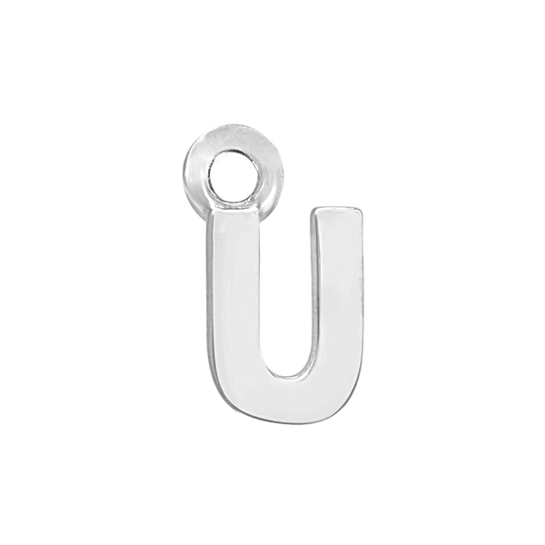 Block Initials with 1 Jump Ring (11 mm)