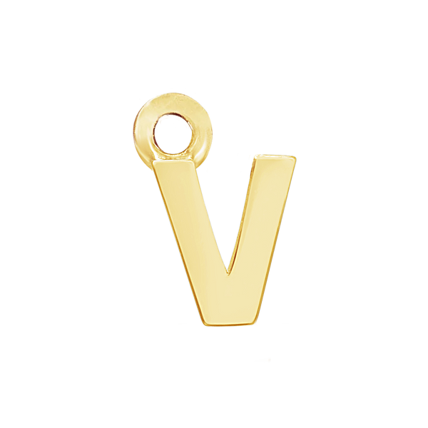 Block Initials with 1 Jump Ring (11 mm)