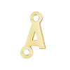 Block Initials with 2 Jump Rings (11 mm)