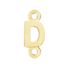 Block Initials with 2 Jump Rings (11 mm)