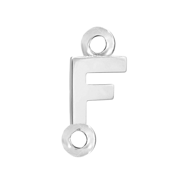 Block Initials with 2 Jump Rings (11 mm)