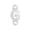 Block Initials with 2 Jump Rings (11 mm)