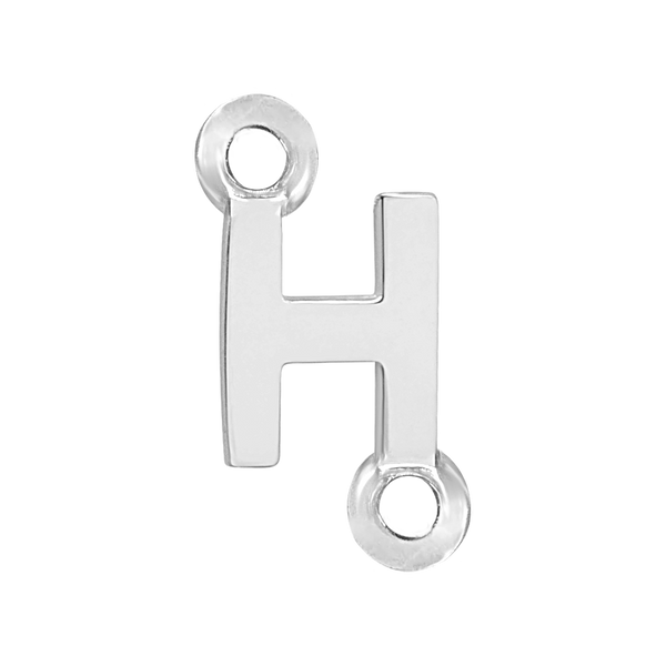 Block Initials with 2 Jump Rings (11 mm)